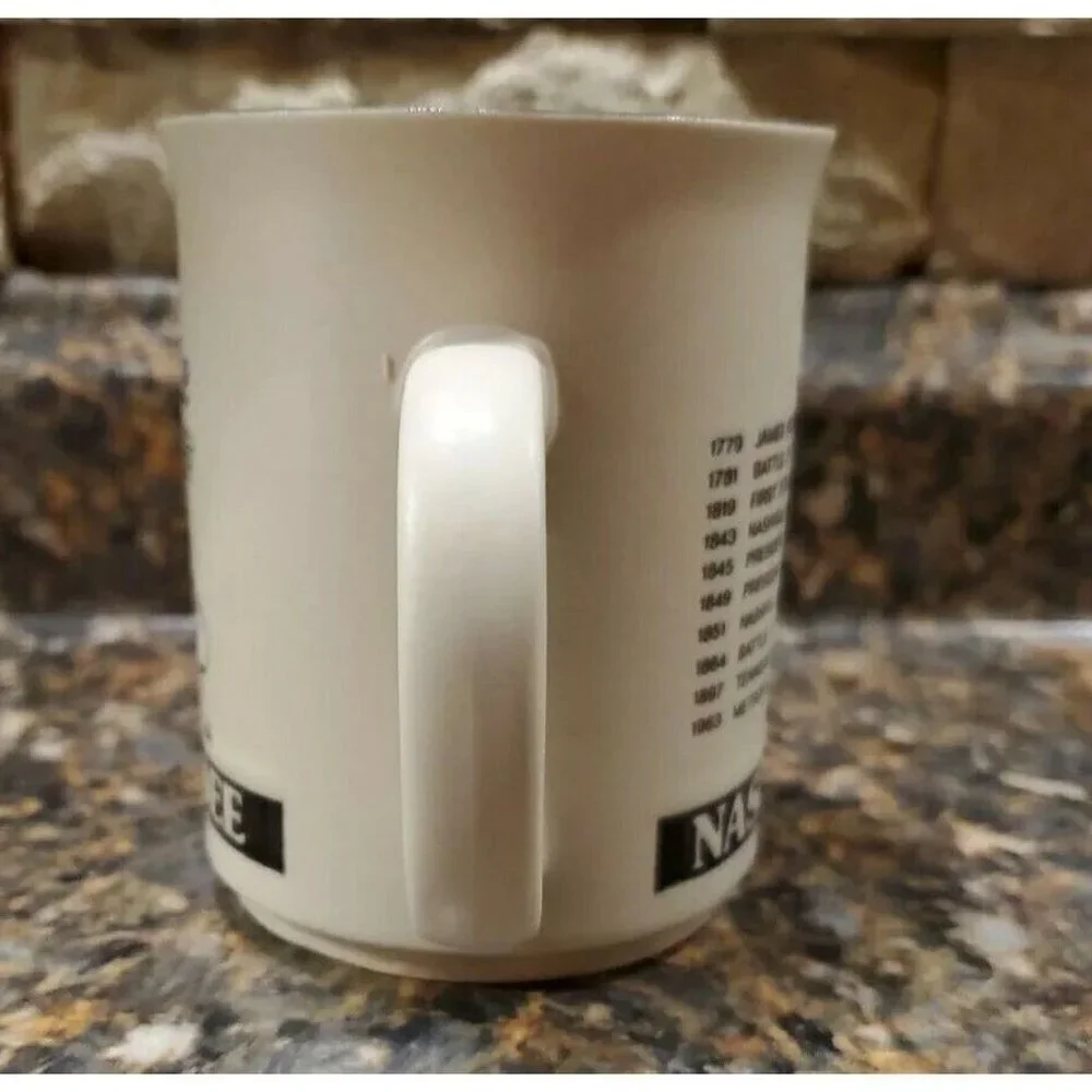 Nashville Tennessee Music USA Mug With Notable Dates